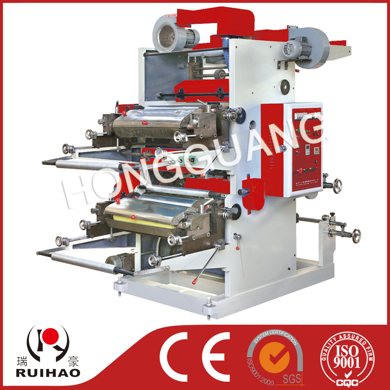 Series double color flexible printing machine